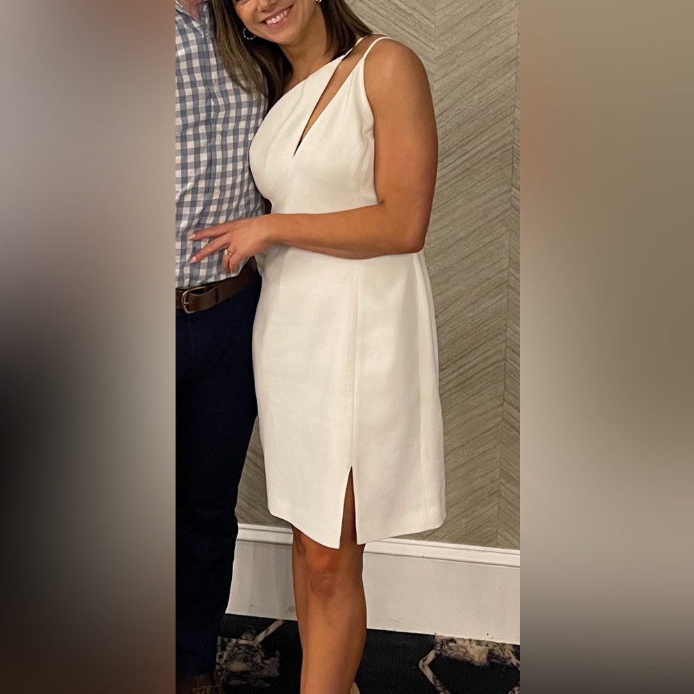 White dress, perfect for brides!